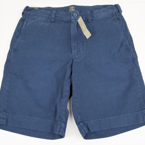 J. Crew Other - J. Crew Navy Blue Stanton Flat Front Shorts